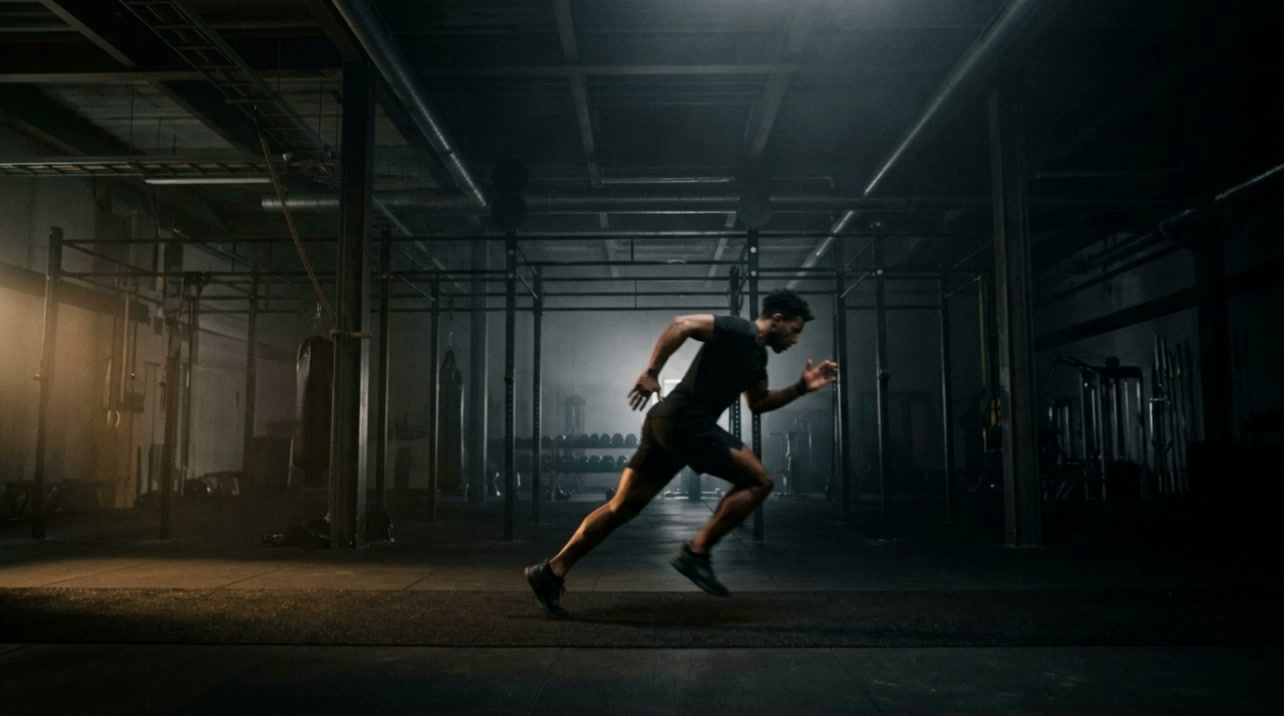HIIT & RUN training session